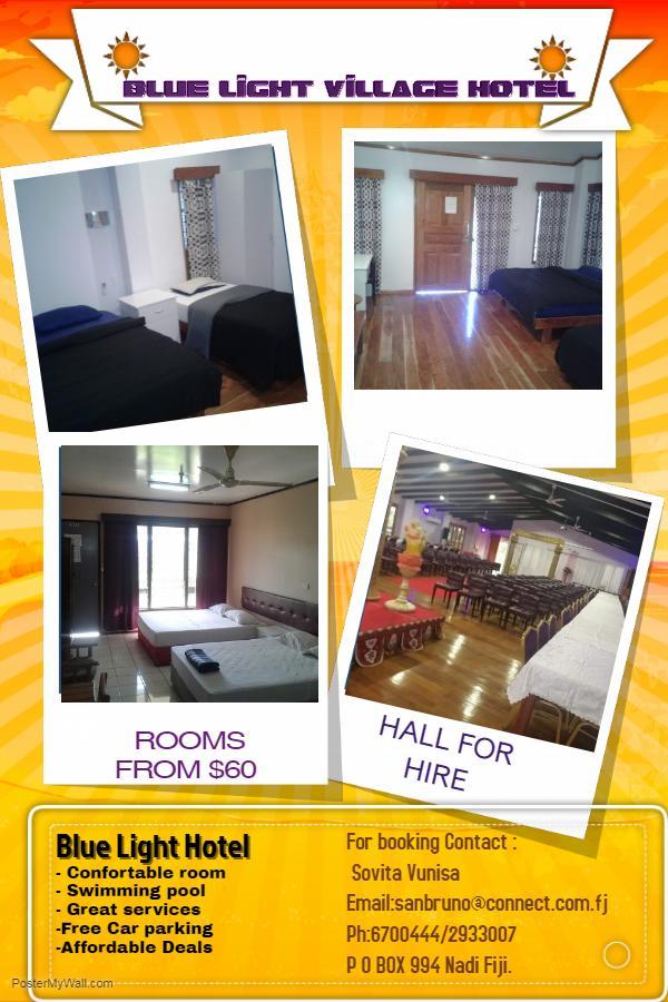 Blue Light Hotel นาดี ภายนอก รูปภาพ